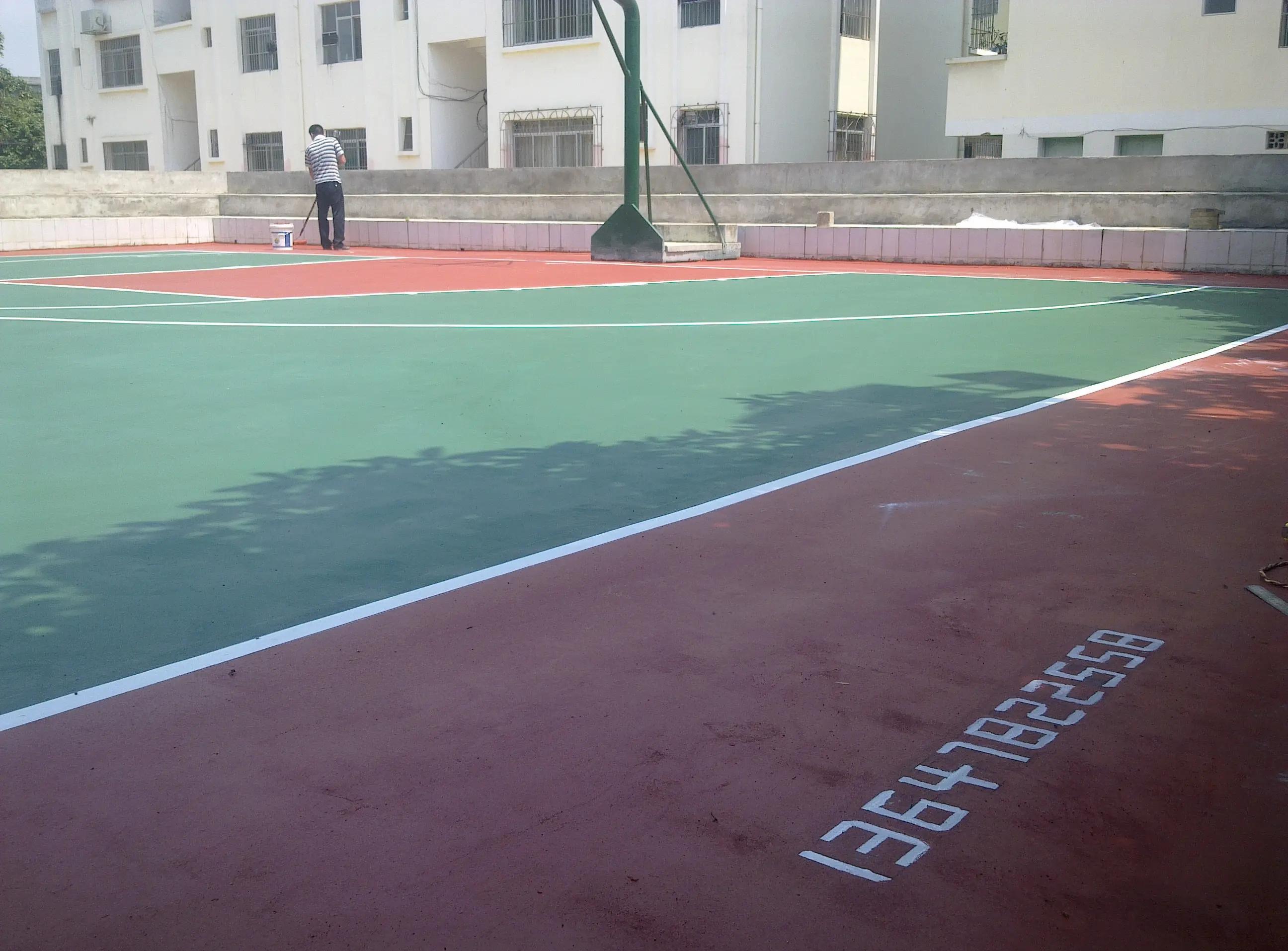 丙烯酸球場涂料與環(huán)氧地坪漆 運動場地的理想選擇對比