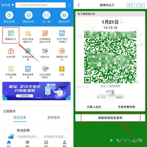 春節返鄉，輕松查核酸！愛山東APP上線核酸檢測信息服務